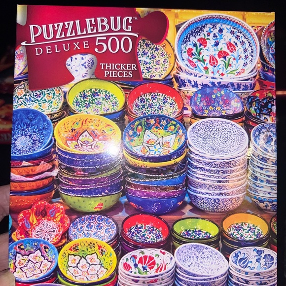 PUZZLE BUG DELUXE 500 THICKER PIECES - Picture 8 of 9